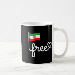 Mug Drapeau Lion Minimal Iran Iranien