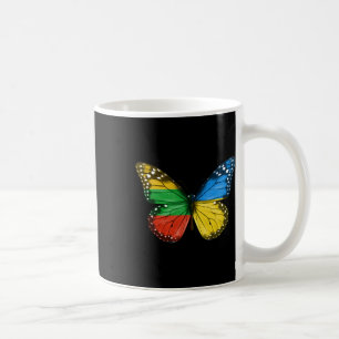 Mug Drapeau lituanien ukrainien papillon Lituanie Ukra