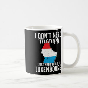 Mug Drapeau Luxembourg I Vacances Luxembourg 