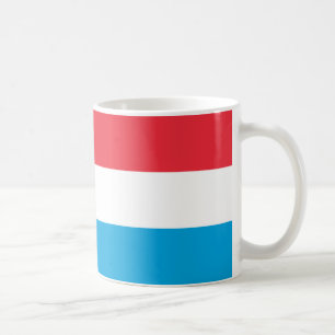 Mug Drapeau luxembourgeois en céramique