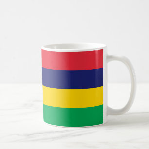 Mug Drapeau Maurice Musique en céramique