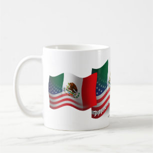 Mug Drapeau mexicain-américain