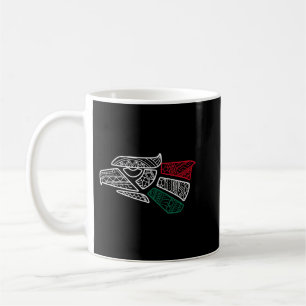 Mug Drapeau Mexique Aigle Mexicaine Style Aztèque Hech