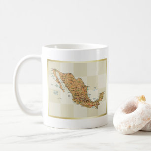 Mug Drapeau Mexique + Musique Carte