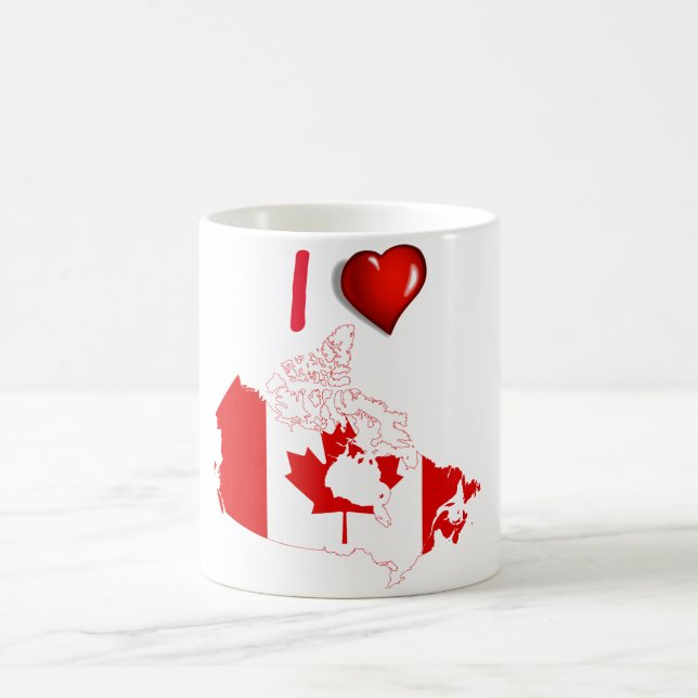 Mug Drapeau national canadien (Centre)
