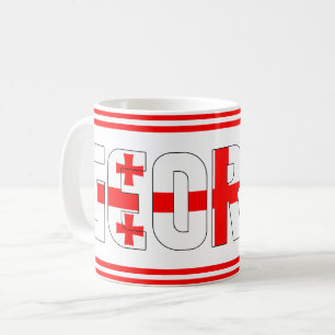 Mug Drapeau national de Géorgie patriotique