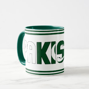 Mug Drapeau national des îles du Pakistan Café patriot