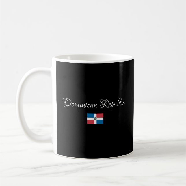 Mug Drapeau National Dominicain (Gauche)