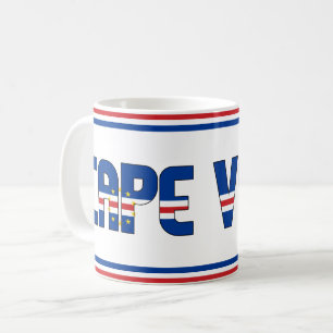 Mug Drapeau national du Cap-Vert patriotique