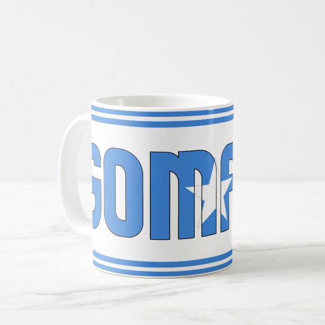 Mug Drapeau national somalien Patriotique (Devant gauche)
