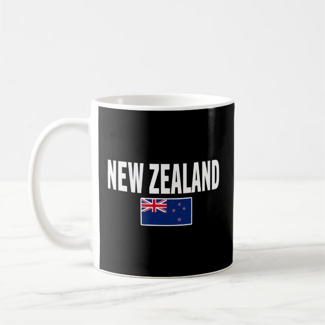 Mug Drapeau néo-zélandais de Kiwi (Gauche)