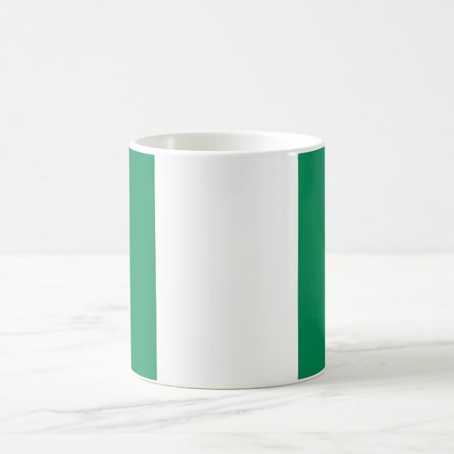 Mug Drapeau nigérian (Centre)