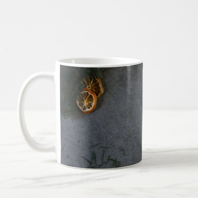 MUG DRAPEAU NOIR ET ORANGE STRIPÉ (Gauche)
