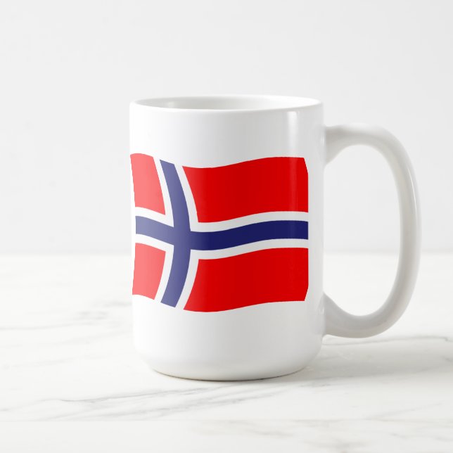 Mug Drapeau Norvège (Droite)
