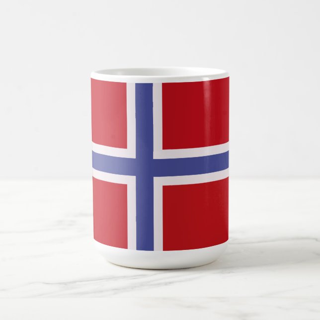Mug Drapeau norvégien (Centre)