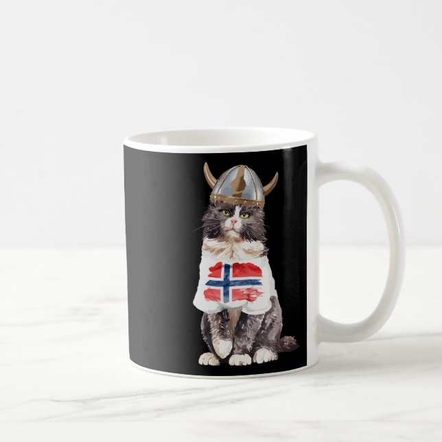 Mug Drapeau norvégien de la forêt (Droite)