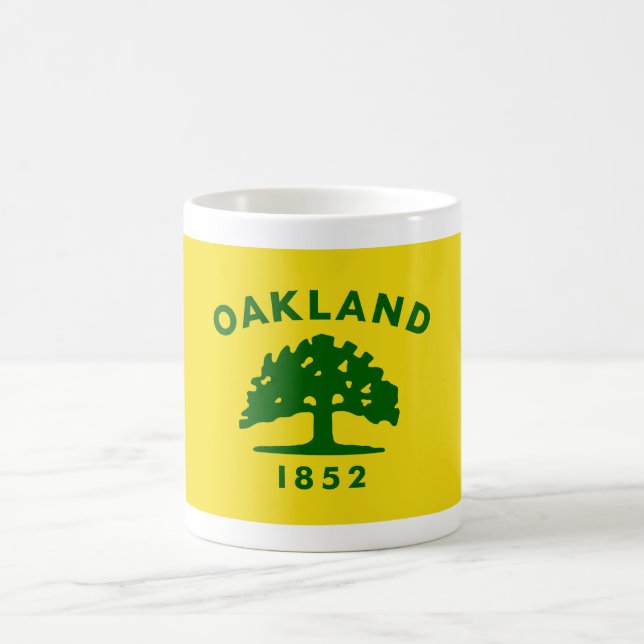 Mug Drapeau Oakland, Californie (Centre)