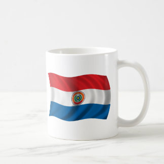 Mug Drapeau onduleux du Paraguay