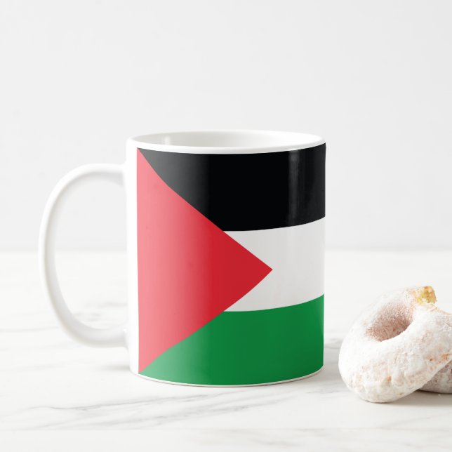 Mug Drapeau palestinien (Avec donut)