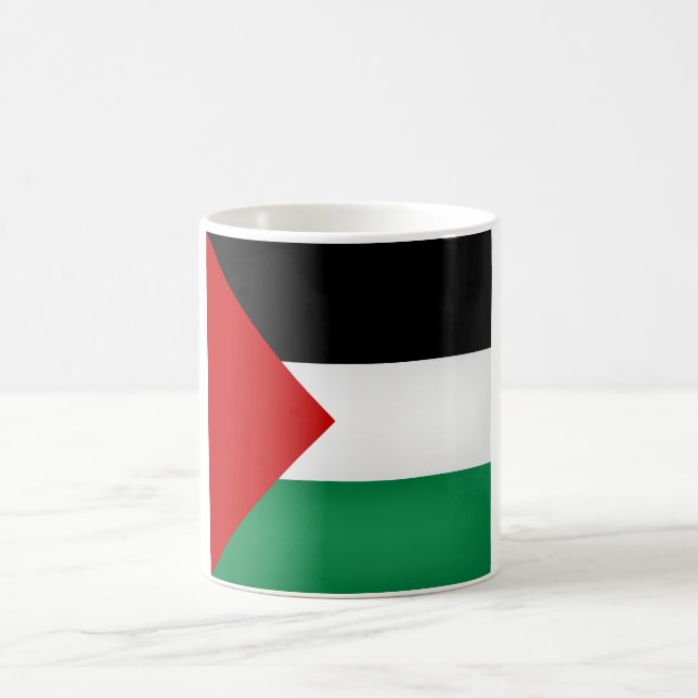 Mug Drapeau palestinien cool (Centre)
