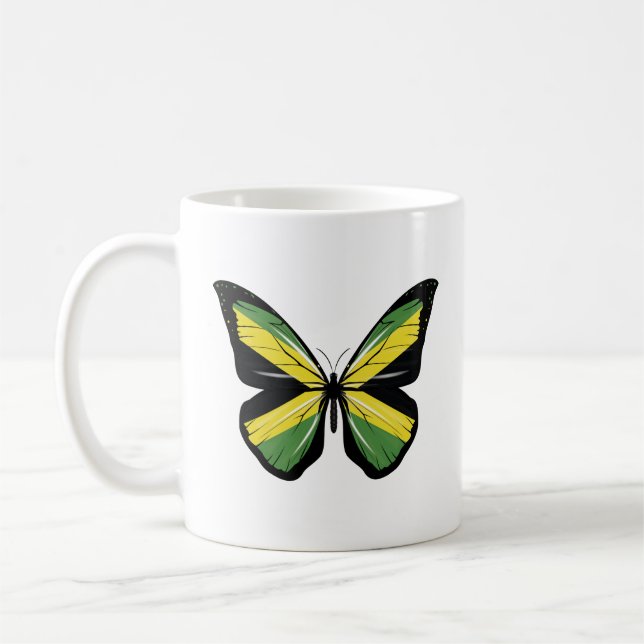 Mug Drapeau papillon jamaïcain (Gauche)