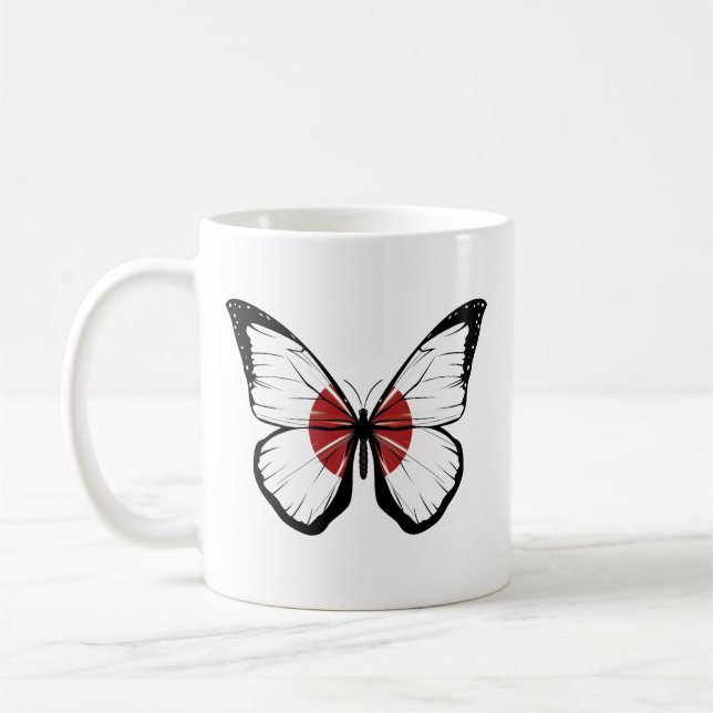 Mug Drapeau papillon japonais (Gauche)