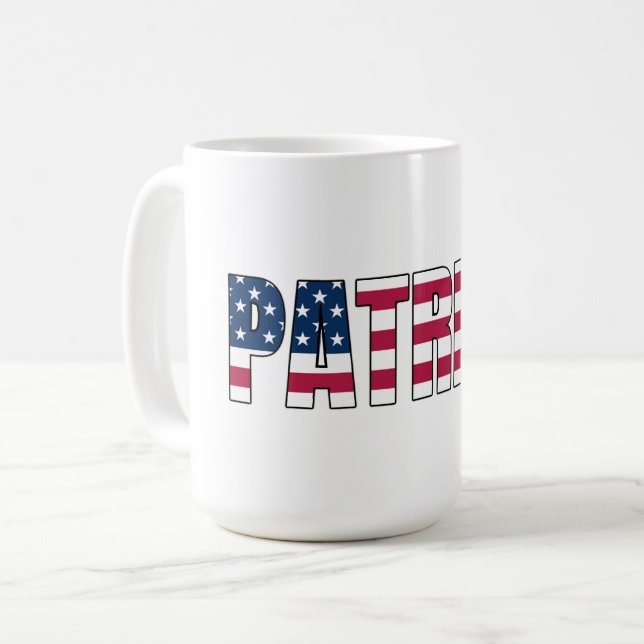 Mug Drapeau Patriot (Devant gauche)
