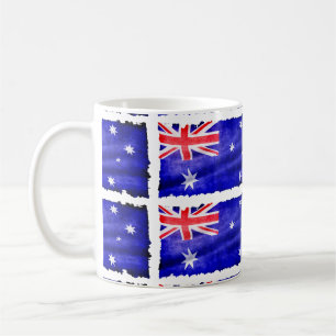 Mug Drapeau patriotique australien pour les Australien