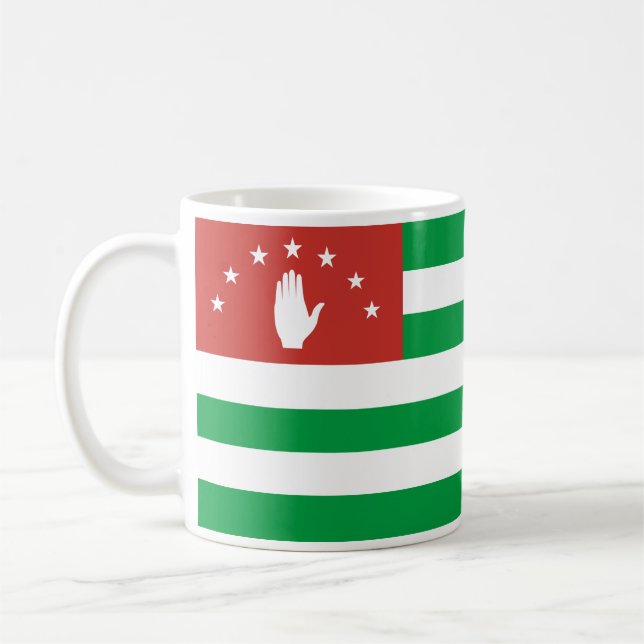 Mug Drapeau patriotique d'Abkhazie (Gauche)