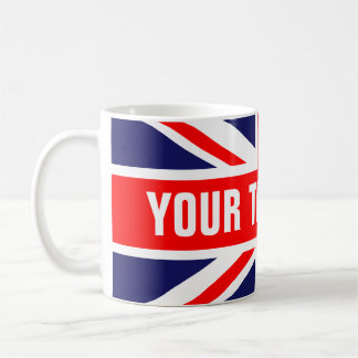 Mug Drapeau personnalisé de Grande-Bretagne