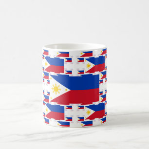 Mug Drapeau philippin en plusieurs couches colorées 2