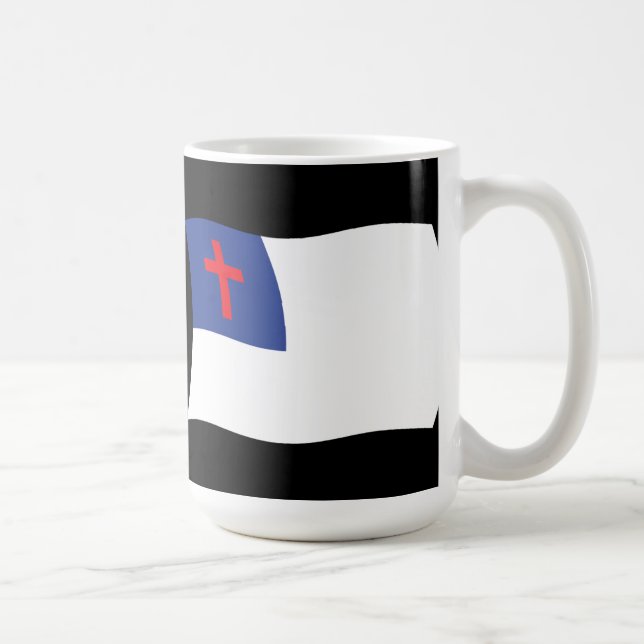 Mug Drapeau Religion Chrétienne (Droite)