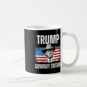 Mug Drapeau républicain américain 2024 Cowboy Edition