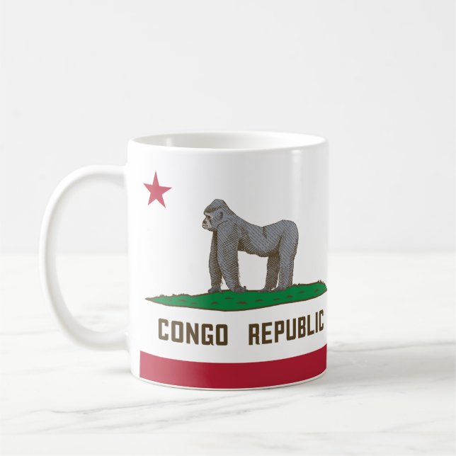 Mug Drapeau République du Congo (Gauche)