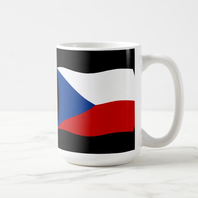 Mug Drapeau République Tchèque (Droite)