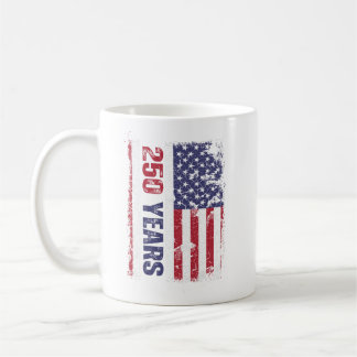 Mug Drapeau Rétro 250 Ans d'Amérique - 250e Anniversai