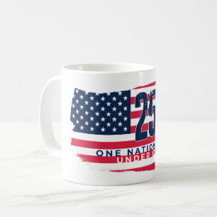 Mug Drapeau Rétro Amérique 250 Ans 250e Anniversaire