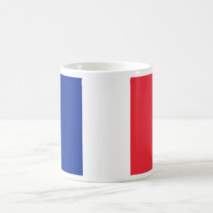 Mug Drapeau rouge blanc et bleu de France