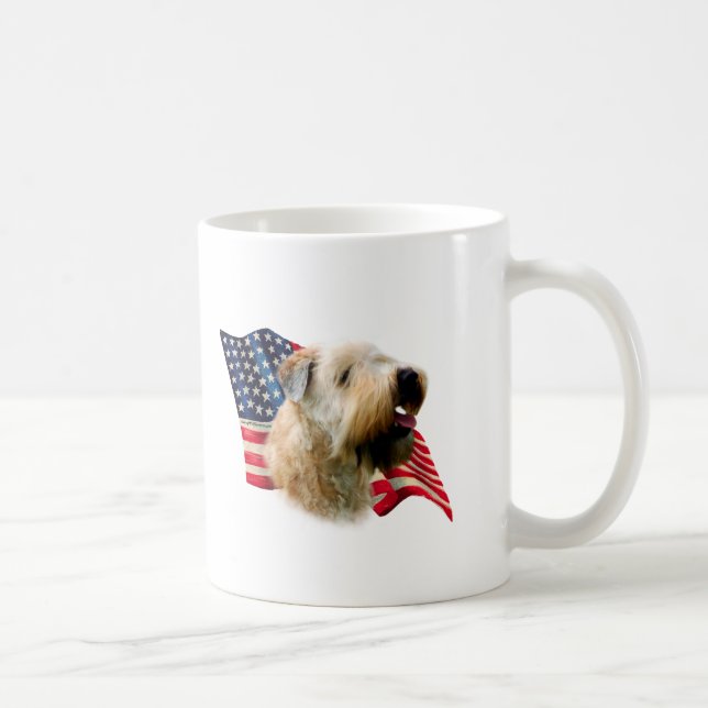 Mug Drapeau roux à revêtement doux (Droite)