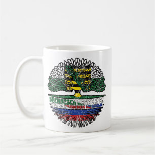Mug Drapeau Sachsen Sächsisch Sorbisch Sorben Baum Wur