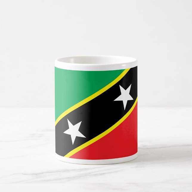 Mug Drapeau Saint-Kitts-Et-Nevis (Créateur téléchargé)