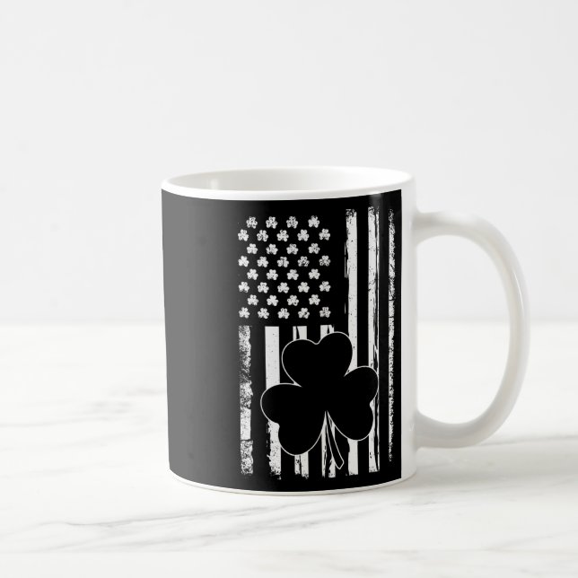 Mug Drapeau Shamrock irlandais Saint-Patrick  (Droite)