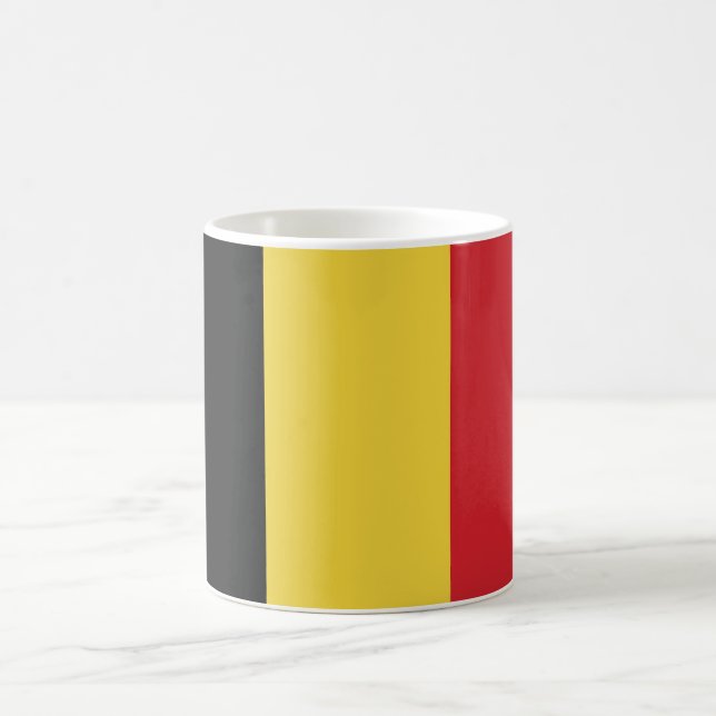Mug Drapeau simple de la Belgique (Centre)
