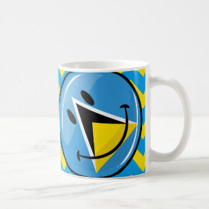 Mug Drapeau souriant de Sainte-Lucie