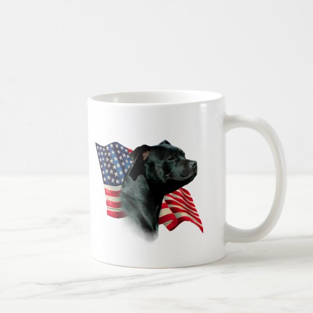 Mug Drapeau Staffordshire Bull Terrier (Droite)