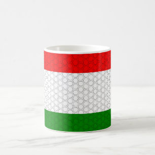 Mug Drapeau stylisé de Hongrie