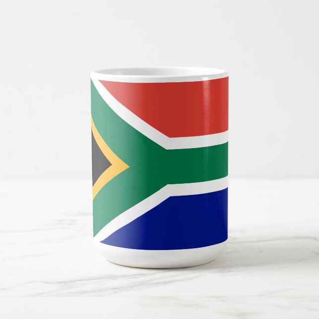 Mug drapeau sud-africain (Centre)
