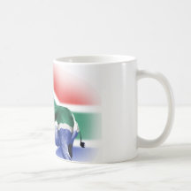 Drapeau sud-africain de Springbock