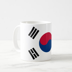 Mug Drapeau (sud-coréen) de la Corée du Sud