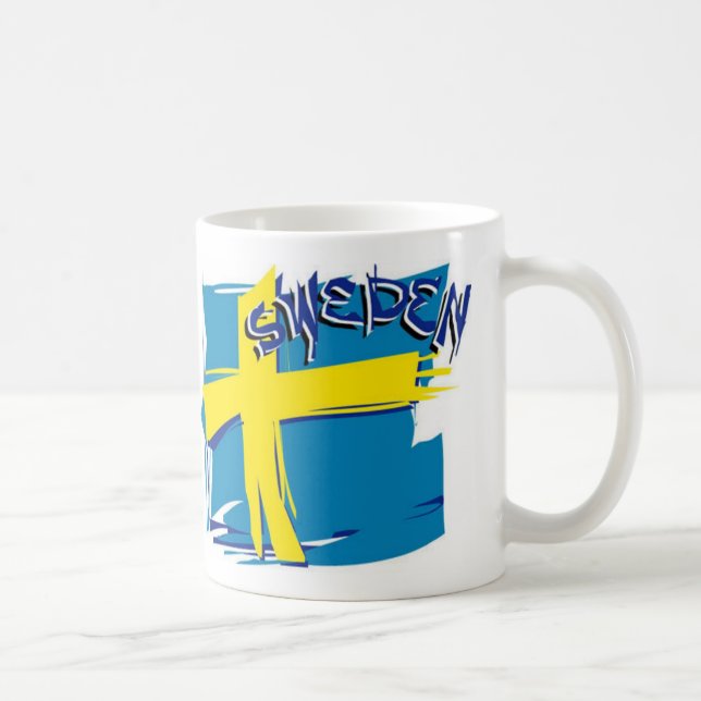 Mug Drapeau suédois de SFX (Droite)